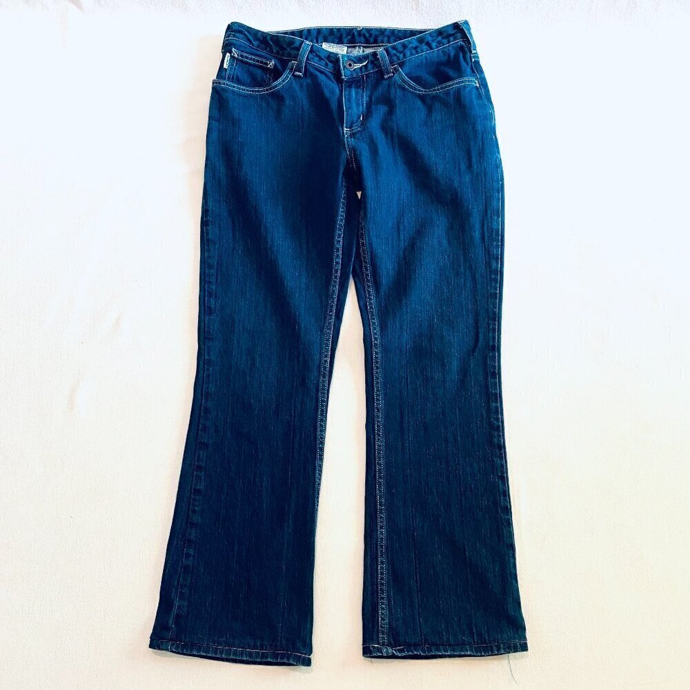 Carhartt original fit jeans Women's 8 straight leg mid-rise streetwear outdoors